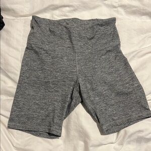 Women's Gray biker Shorts
